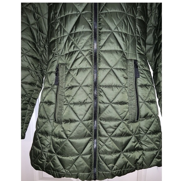 Marc New York by Andrew Marc Chevron Quilted Jacket with Removable Faux Fur—NWT - Picture 9 of 17